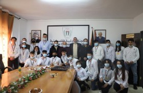 اللجنة الأولمبية الفلسطينية تكرّم منتخب المواي تاي 