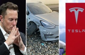 مالك تسلا يتفادى اصطداماً مميتاً بقطار