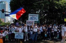 الآلاف يتظاهرون في مانيلا ضد الفساد