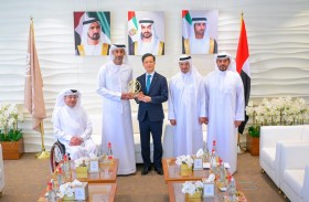 بحث التعاون بين مجلس دبي الرياضي والمعهد الكوري لعلوم الرياضة