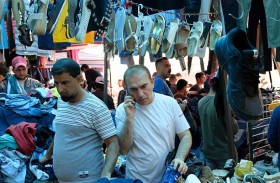 ملابس البالة موضة جديدة بين الشباب في العراق 