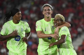 برشلونة يستهل حملة الدفاع عن لقبه بانتصار على مايوركا 