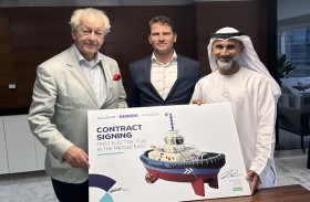 سفين تختبر أول قاطرة كهربائية في الشرق الأوسط