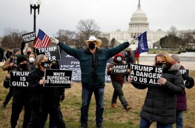 حادثة الكابيتول.. مشهد مزعج يتحمّله ترامب