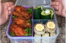 تدلل زوجها يومياً بصندوق غداء غني بالأطعمة