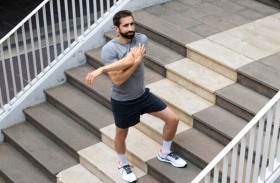 صعود قدر معين من السلالم قد يقي من خطر الإصابة بأمراض القلب بنسبة 20 %