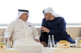 رئيس الدولة يستقبل ولي عهد البحرين