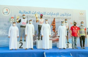 نادي الشارقة الدولي للرياضات البحرية يتوج أبطال الجولة الأولى من ماراثون الإمارات للدراجات المائية