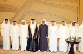 عبد العزيز النعيمي وأحمد القاسمي يحضران أفراح بالهول الفلاسي والمهيري