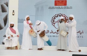 حرم حاكم رأس الخيمة تشيد بتنظيم أيام رأس الخيمة التراثية