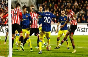 يونايتد يحقق فوزاً مهماً في ملعب برنتفورد