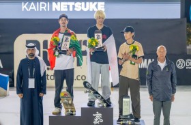اليابان تتصدر نهائيات جولة ستريت لمحترفي التزلج على الألواح