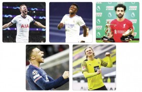 أغلى 5 لاعبين في العالم سجلوا 147 هدفا  في 176 مباراة هذا الموسم