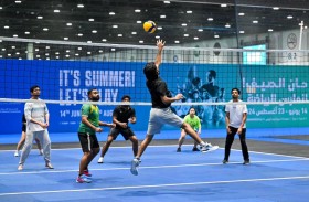 صيف أبوظبي الرياضي يشهد حضوراً واسعاً قبيل انطلاق تحديات «أبطال الصيف»