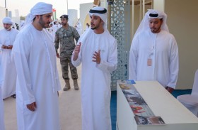 محمد بن سلطان بن خليفة يزور مهرجان سباق دلما التاريخي