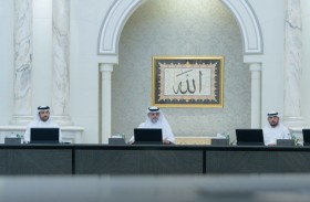 ولي عهد الشارقة يترأس اجتماع المجلس التنفيذي