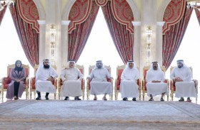 محمد بن راشد يستقبل رئيس مجلس النواب البحريني 