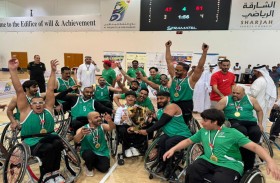 «خورفكان للمعاقين» بطلا لدوري كرة السلة على الكراسي المتحركة