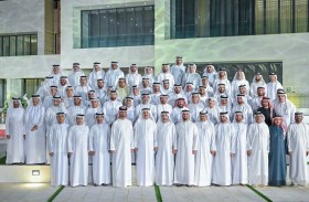 ولي عهد عجمان يقيم مأدبة إفطار رمضاني تكريماً لسيف بن زايد والدفعة الأولى من طلبة كلية الشرطة أبوظبي