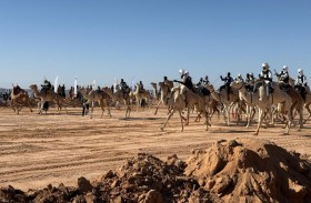 الإمارات للهجن ينظم مهرجان ليبيا التراثي الثاني لسباقات الهجن في بنغازي بمشاركة واسعة من مُلاك الهجن 