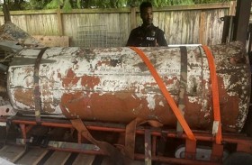 العثور على صاروخ من الحرب الباردة في مرآب منزل