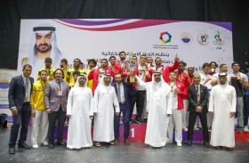 نادي الشارقة بطلاً لكأس رئيس الدولة للكاراتيه