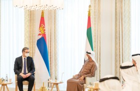 محمد بن زايد ورئيس صربيا يؤكدان على دعم مبادرات السلام والاستقرار والتنمية إقليميا وعالميا