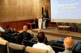 جامعة الشارقة تنظم لقاء تعريفيا إرشاديا لأعضاء هيئتها التدريسية الجـــــدد
