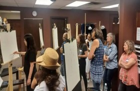 أول أكاديمية عربية لتعليم الفنون بأميركا