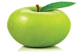 التفاح الأخضر 