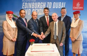طيران الإمارات تعود إلى إدنبرة برحلة يومية