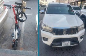 شرطة دبي تحذر من القيادة عكس حركة السير 