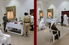 حملة «المسح الميداني» تجري 101 فحصاً في مركز شرطة حتا 