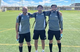 طاقمنا الوطني الدولي يجتاز اختبارات اللياقة البدنية لمونديال 2022