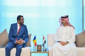 عمار بن حميد يستقبل سفير تشاد