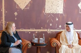 سعود بن صقر يستقبل سفيرة جمهورية فنلندا