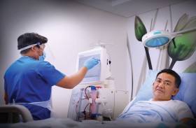 تحمّل الجسم لغسيل الكلى بشكل أفضل نظراً لبُطء العملية وتحسّن مستوى الطاقة عند بعض المرضى 