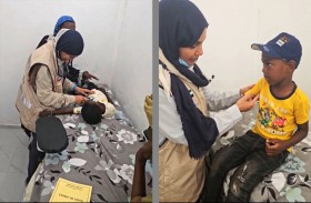 صندوق نهر الحياة يقيم مخيما لعلاج الأطفال في اتحاد جزر القمر