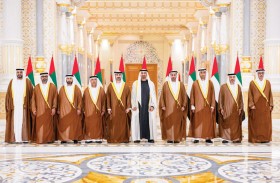 أمام رئيس الدولة .. سفراء الإمارات الجدد يؤدون اليمين القانونية وسموه يتسلم أوراق اعتماد عدد من السفراء المعينين لدى الدولة