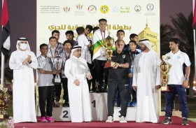 صقور نادي الإمارات لألعاب القوى يحصدون الذهب والمركز الأول 