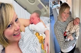 تلد طفلاً رغم استئصال مبايضها 