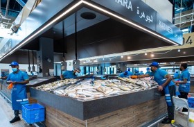 افتتاح سوق السمك الجديد بمنطقة ميناء زايد في أبوظبي