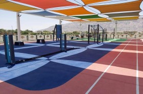 بلدية مدينة العين تنجز مشروع مناطق اللياقة البدنية في مزيد والظاهر والصاروج