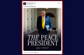 بعد اتفاق غزة.. البيت الأبيض يطلق لقب «رئيس السلام» على ترامب 