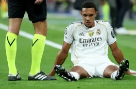  ريال مدريد يعلن إصابة ألكسندر-أرنولد في أوتار الفخذ 