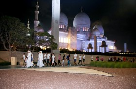 الممشى الرياضي لجامع الشيخ زايد الكبير يستضيف فعالية «نمشي معاً»
