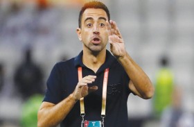 تشابي يتمنى تدريب برشلونة 