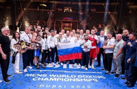 روسيا تتصدر جدول ميداليات بطولة العالم للملاكمة للنخبة