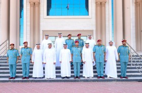 لجنة المرافق العامة بالمجلس الاستشاري لإمارة الشارقة تطلع على الخطط الأمنية الشاملة للقيادة العامة لشرطة الشارقة 