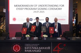  كالدس الإماراتية تختتم مشاركتها بالمعرض الدولي للصناعات الدفاعية بإسطنبول